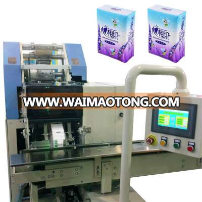 Facial Tissue Paper Napkin Count Packing Machine