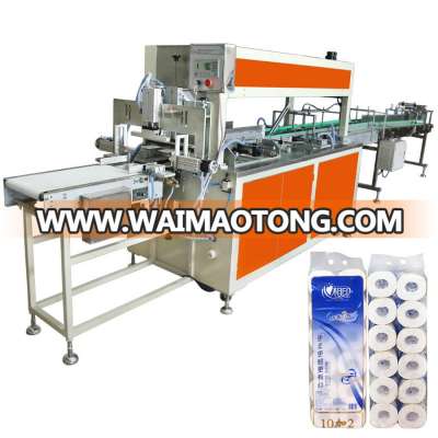 20 Rolls Coreless Toilet Roll Toilet Paper Tissue Packing Machine