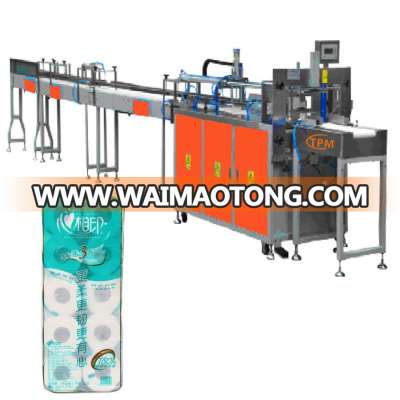 Automatic Toilet Roll Machine Paper Tissues Packing Machine