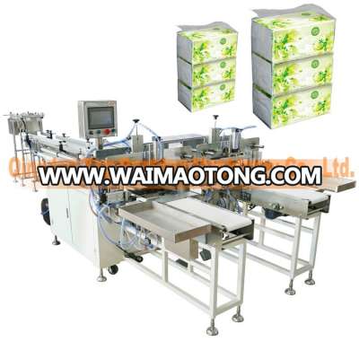 Soft Pack Wallet Facial Tissue Packing Machine