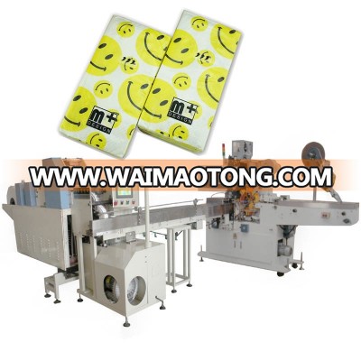 Handkerchief Paper Production Line Pocket Tissue Packing Machine