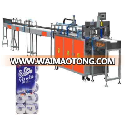 24rolls Automatic Toilet Paper Tissue Roll Packing Machine