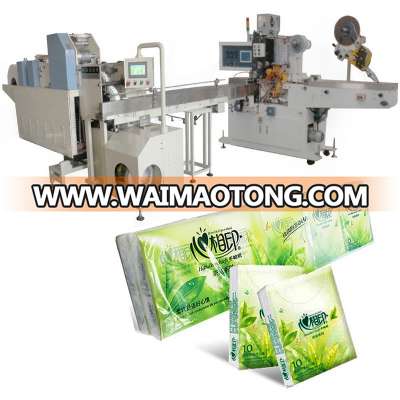 Handkerchief Packing Machine with Pocket Tissue Paper Making Machine