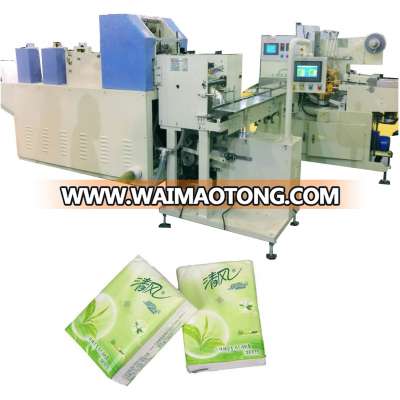 Napkin Paper Pocket Tissues Making Packing Machine