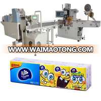 Pocket Handkerchief Paper Tissue Packing Making Machine