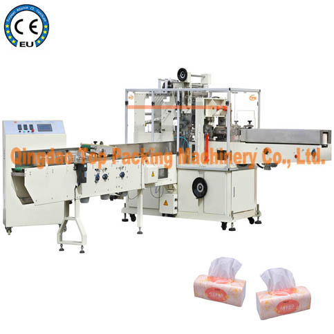 Handkerchief Tissue Making Package Napkin Paper Packing Machine